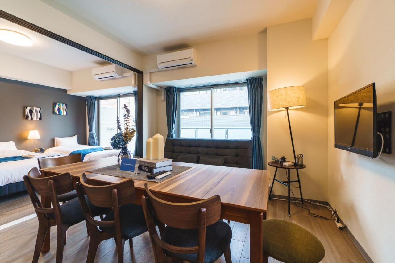Ikidane Residential Hotel Shimanouchi Осака Экстерьер фото